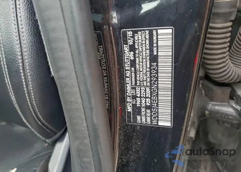2016 Mercedes-Benz Cla 250 from USA, damaged, VIN WDDSJ4EBXGN293934